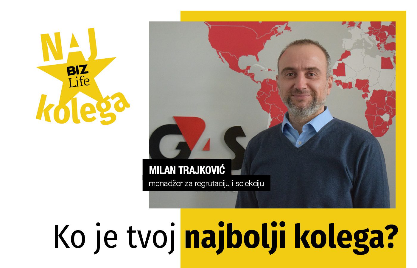 Najkolega Milan Trajković, G4S