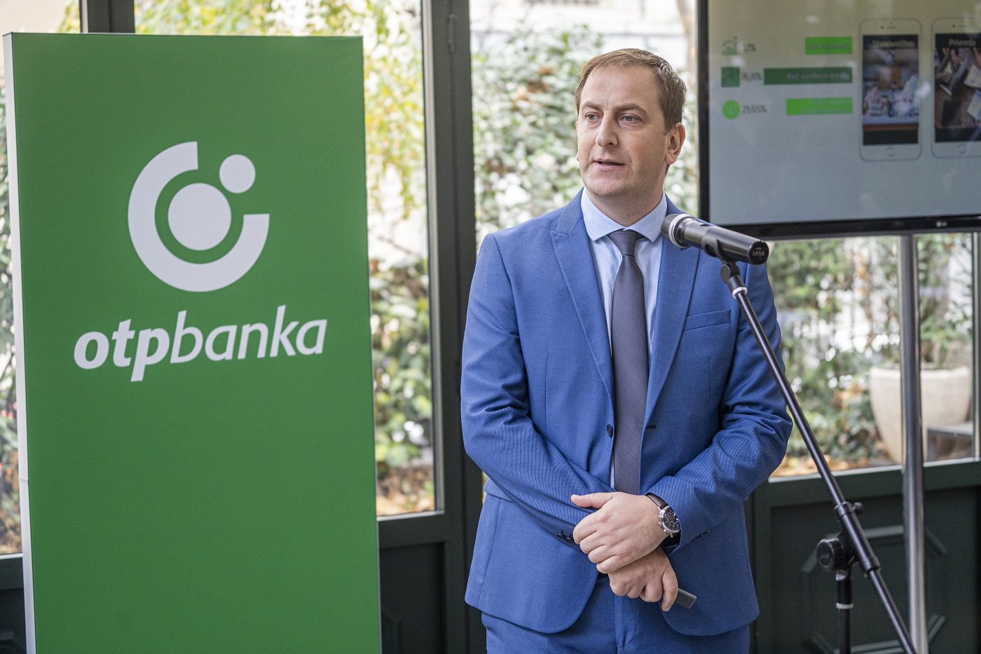 Branimir Spasić, član Izvršnog odbora za finansije OTP banke Srbija.