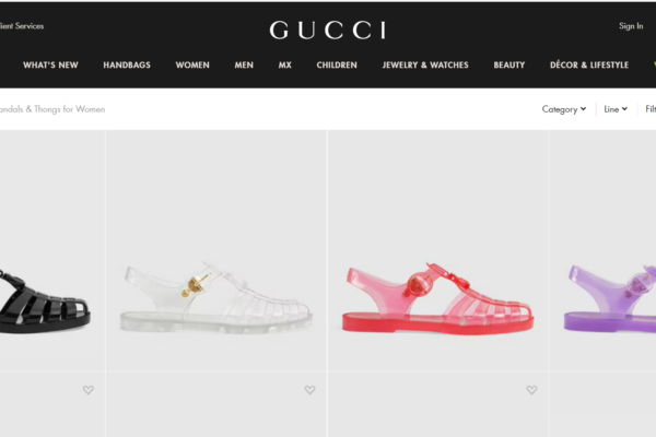 gucci sandale