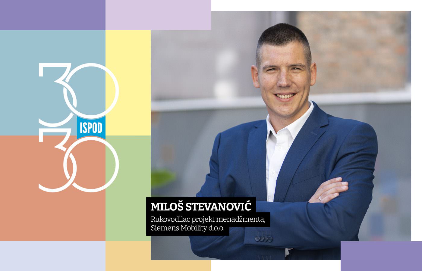 Miloš Stevanović, Siemens Mobility d.o.o.