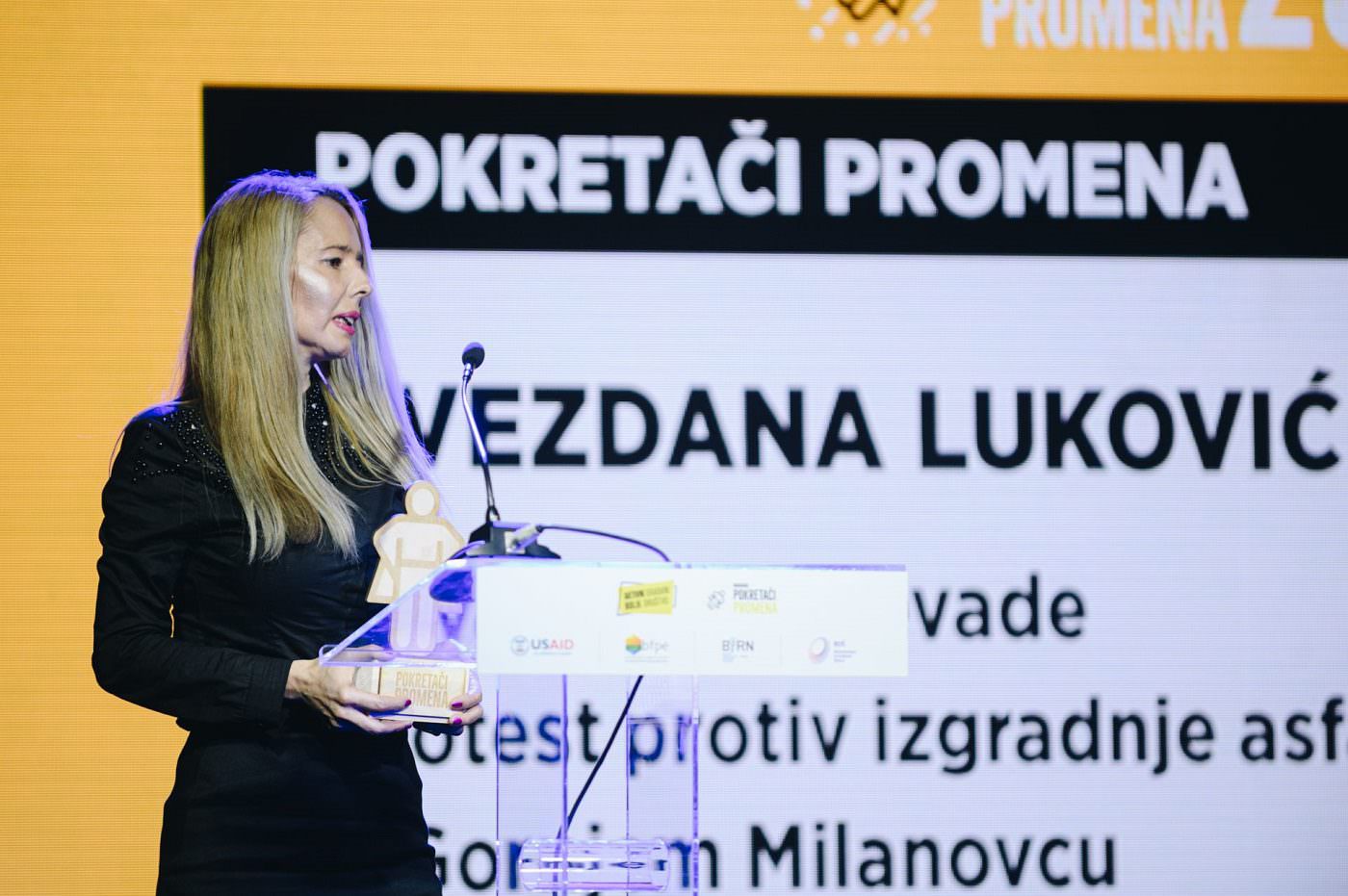 Yveydana Luković, jedan od dobitnika nagrade 2021. godine
