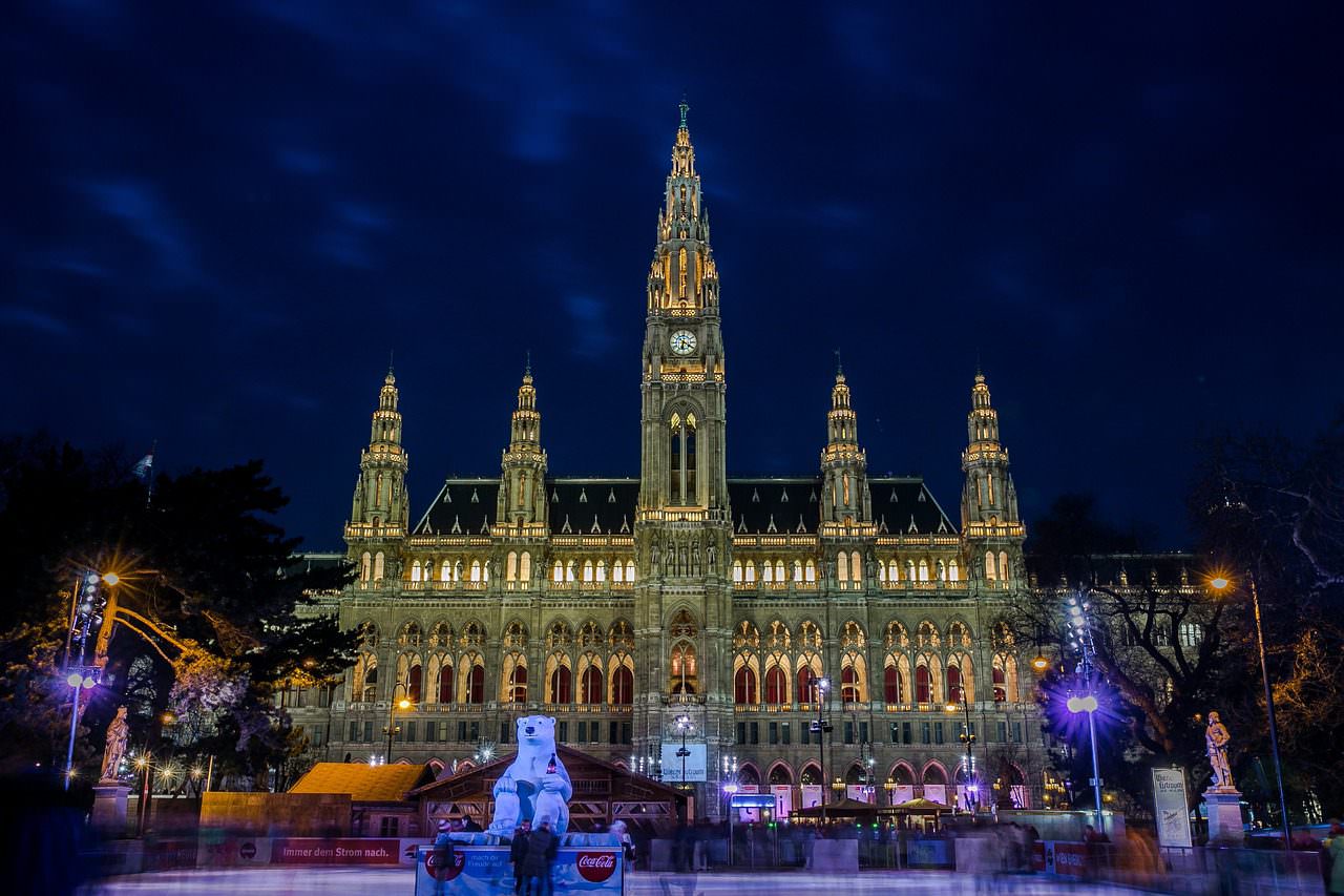 Beč, Novogodišnji vašar (Pixabay)