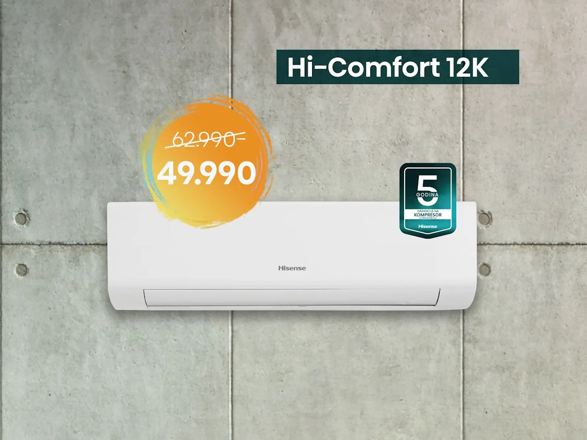 Hisense Hi-Comfort Inverter klima uređaj 