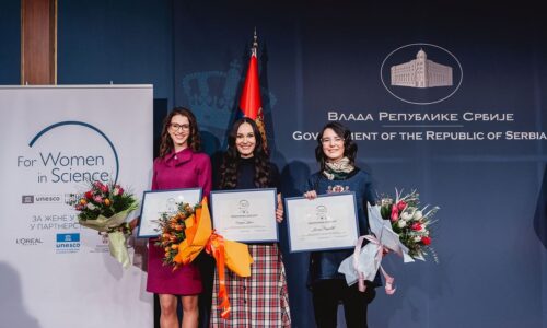 Dobitnice priznanja Za žene u nauci za 2023. godinu