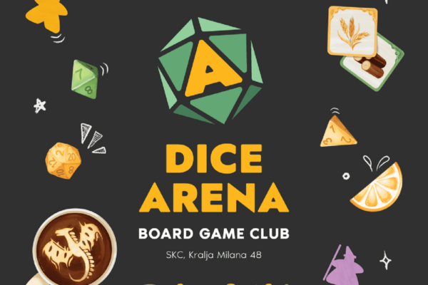 Board game club - Dice arena, Laguna i Delfi