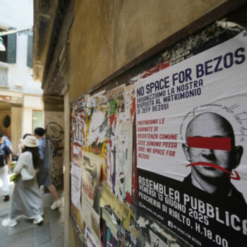 Bezos, Italija, Venčanje