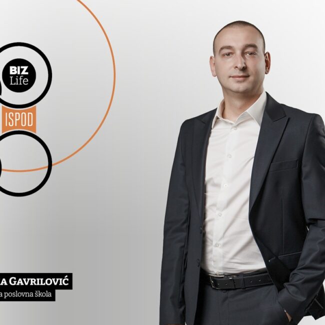 Nemanja Gavrilović, Mokrogorska poslovna škola
