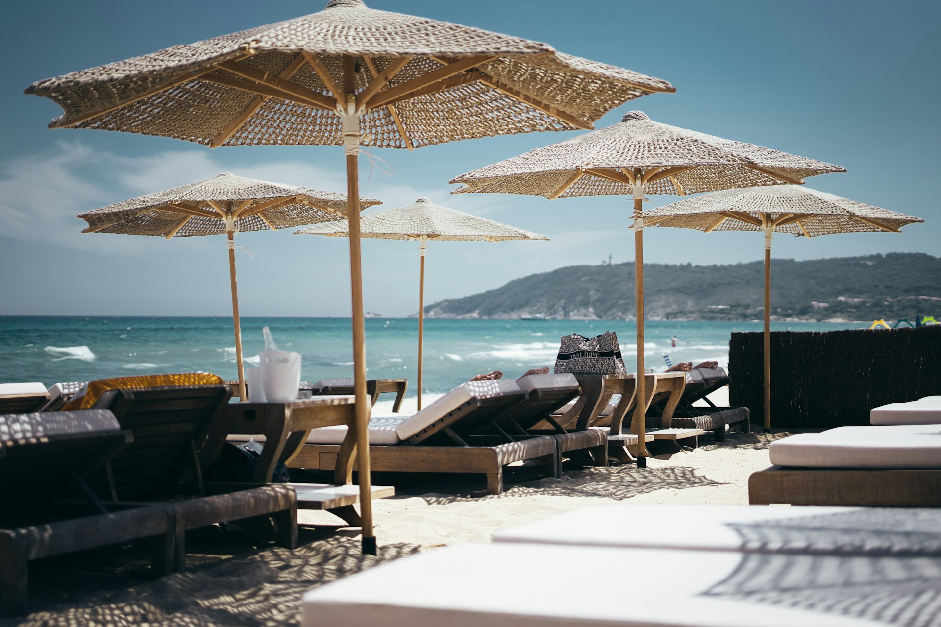 plaža, st tropez, letovanje