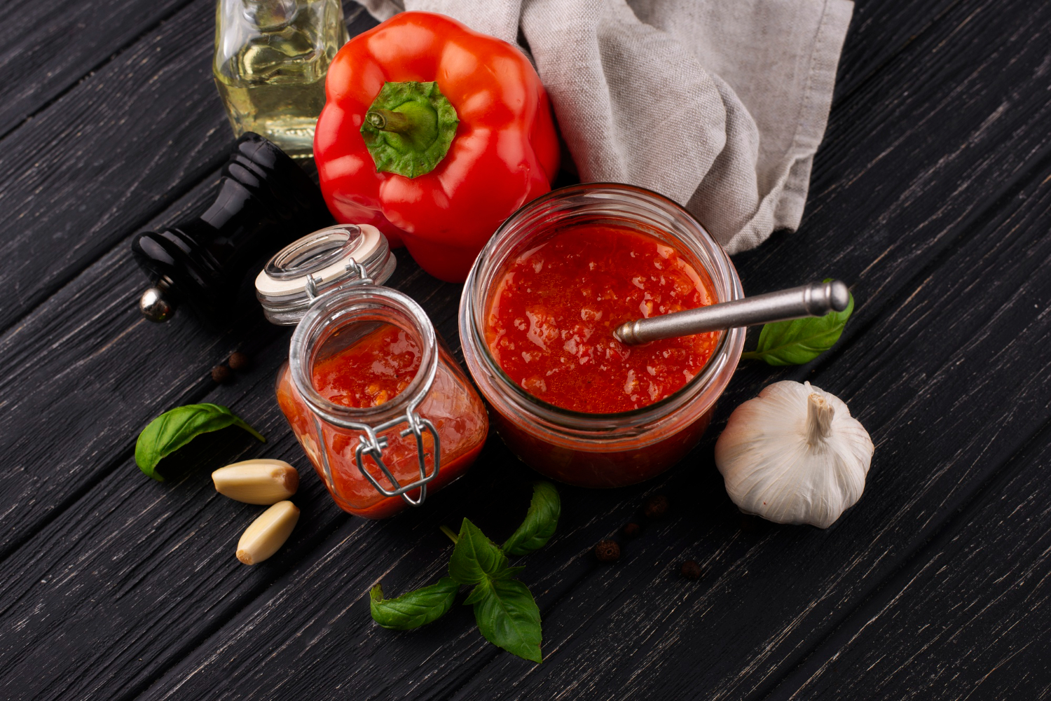 ajvar, namaz, paprika