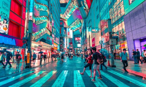 Japan, Tokio, ulica