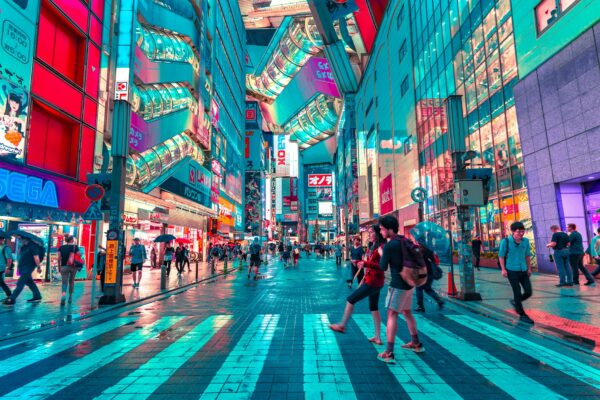 Japan, Tokio, ulica