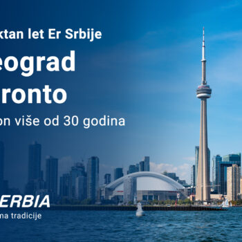 Er Srbija, Toronto, avio-linija