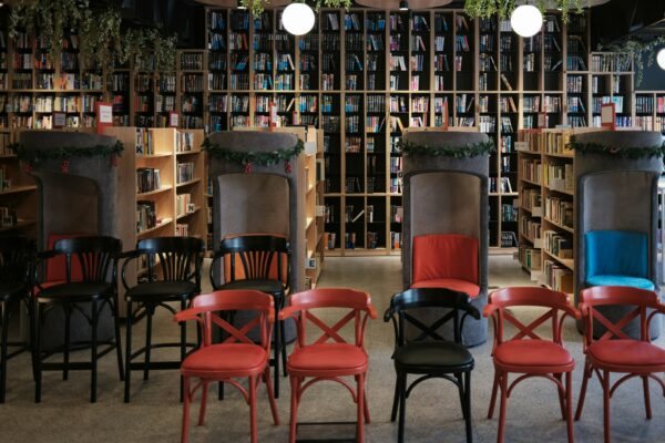 kafa, biblioteka, knjige