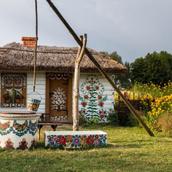 Zalipie, poljska, selo