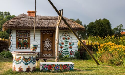 Zalipie, poljska, selo