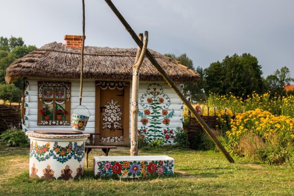 Zalipie, poljska, selo