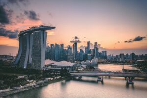 Singapur, grad, neboder, grad,