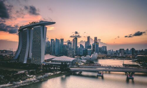 Singapur, grad, neboder, grad,
