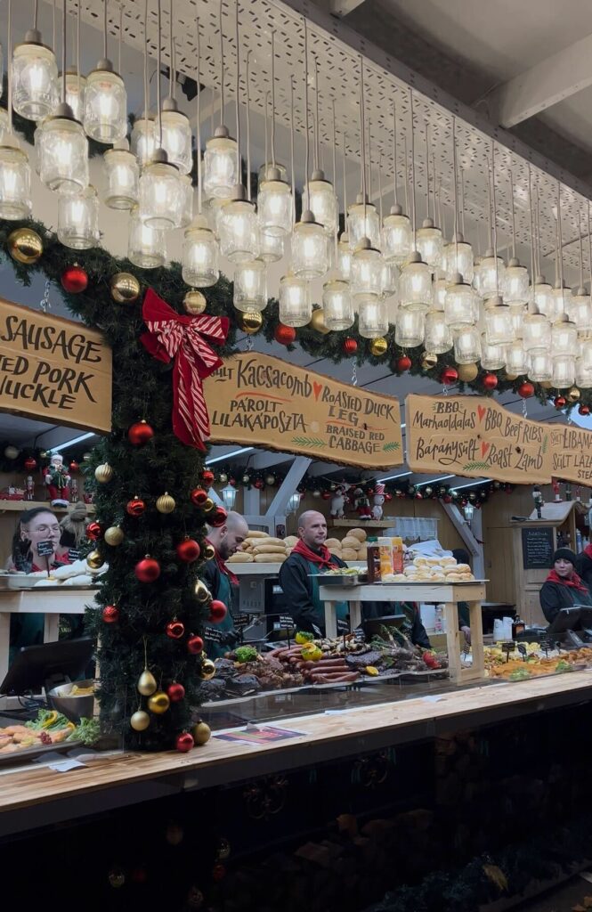 Božićni market u Budimpešti