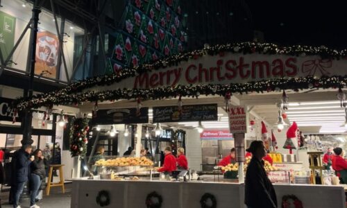 Božićni market u Budimpešti