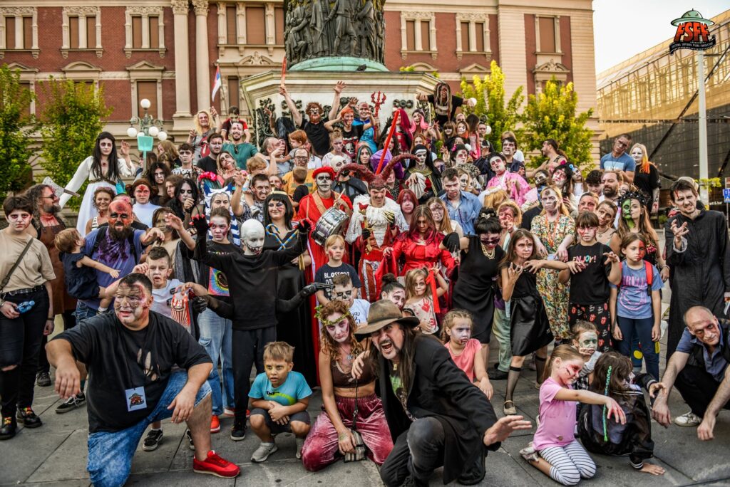 Zombie walk, Zombiji