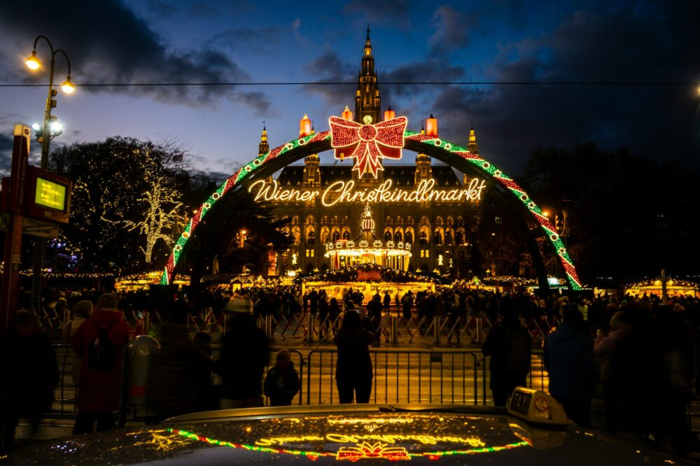 Beč, Austrija, Božić, Nova godina