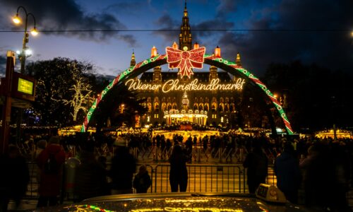 Beč, Austrija, Božić, Nova godina