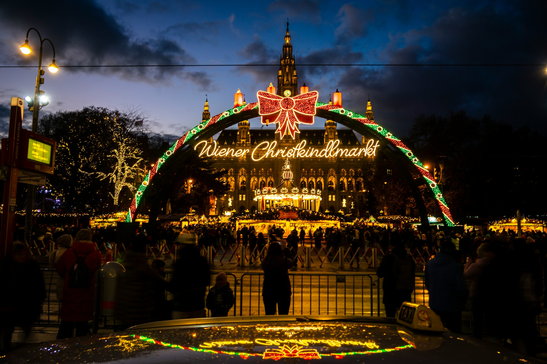 Beč, Austrija, Božić, Nova godina