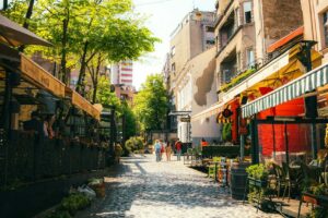 Beograda, Srbija, Skadarlija