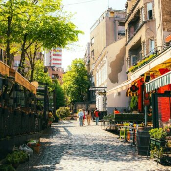 Beograda, Srbija, Skadarlija