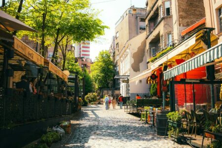 Beograda, Srbija, Skadarlija