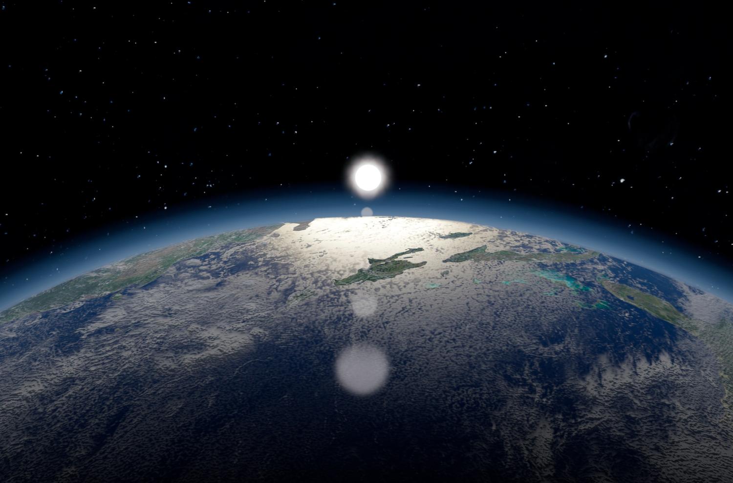 Ravna zemlja, zemlja