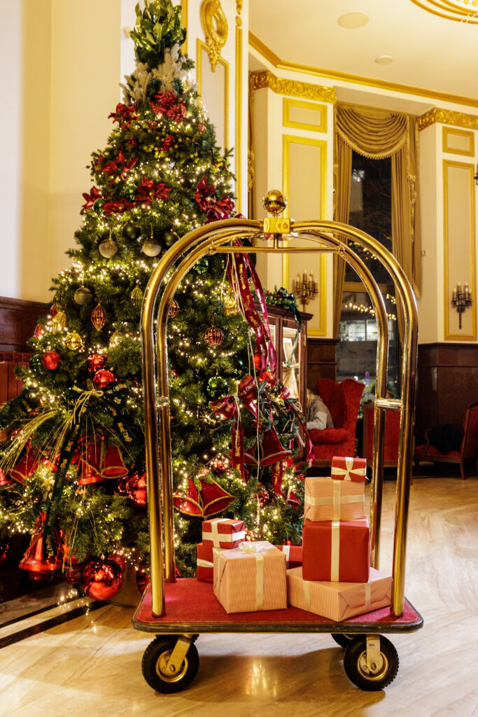 Jelka u hotelu Moskva