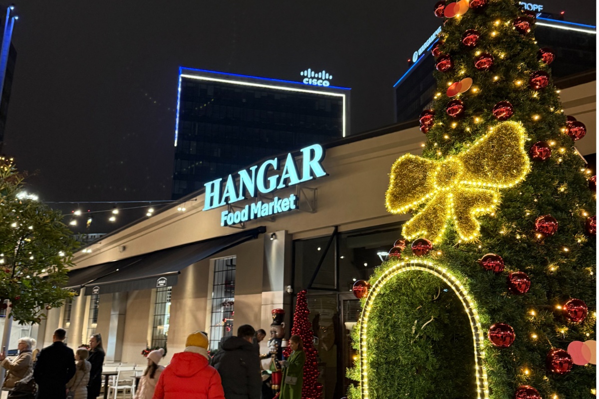 Svetla, ukusi i muzika: Kad grad uspori, Mastercard Hangar Christmas Market zasija