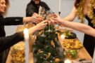 Nova Godina, New year spend with friends and celebrating