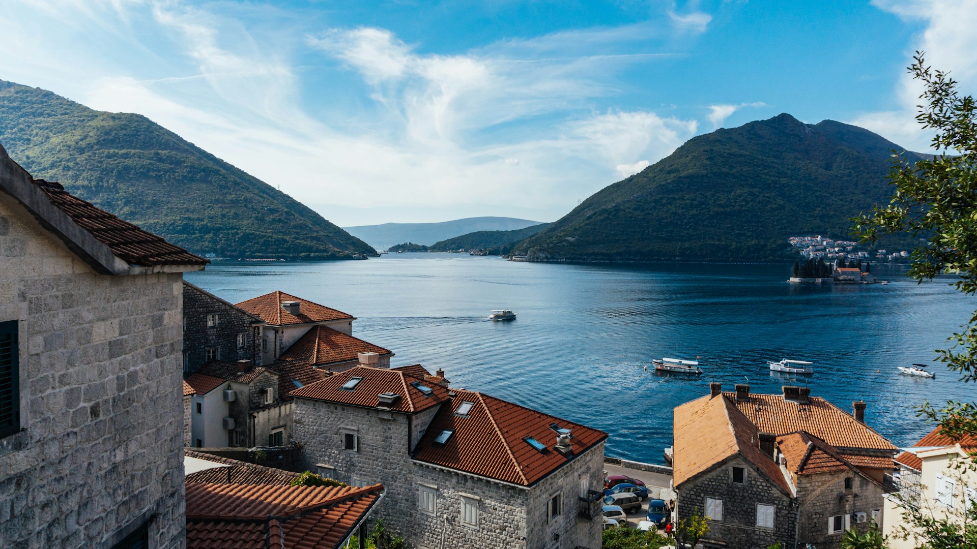 Crna gora, perast, kotor, more, primorje