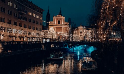 Slovenija, Ljubljana, turizam, nova godina