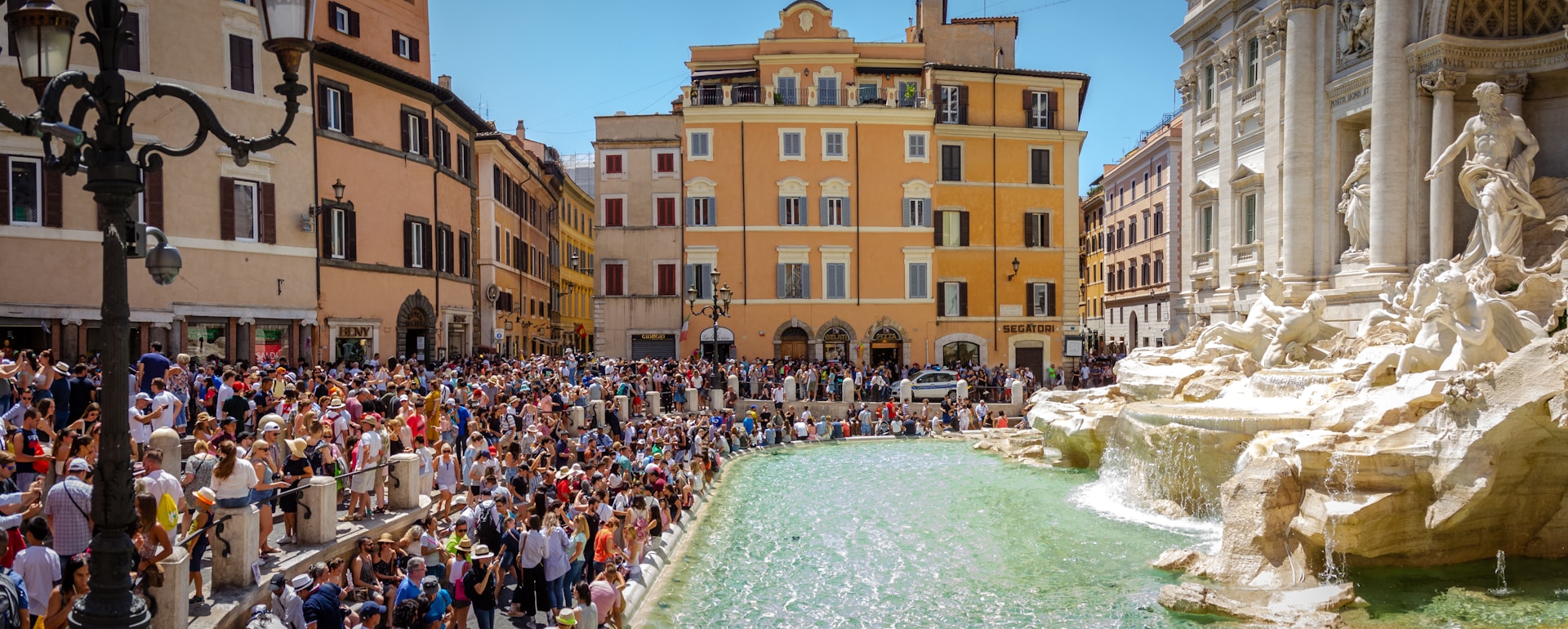 Rim, Italija, Fontana di Trevi