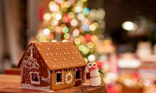 kuća od medenjaka, sam u kući, slatkiš