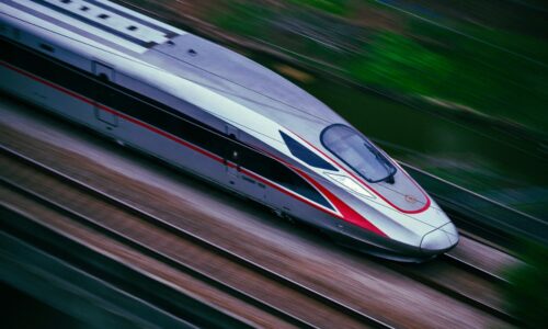 brzi voz, Kina
