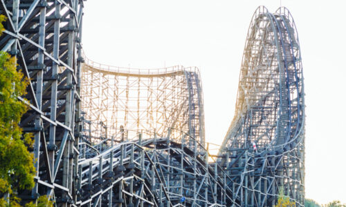 rolerkoster, vožnja, tematski park