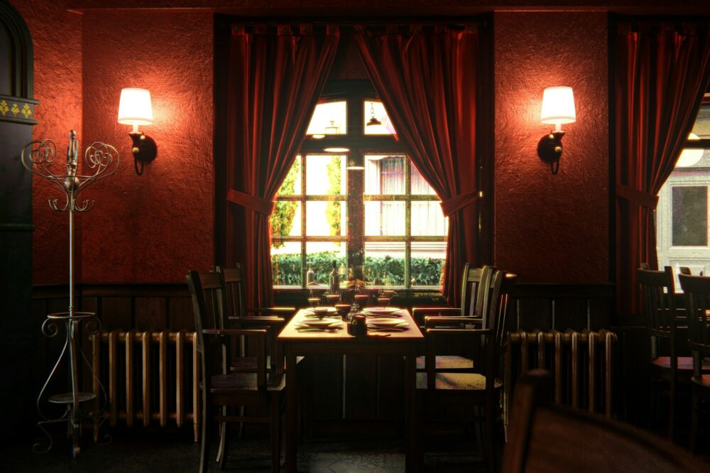 restoran, hrana, jelo,