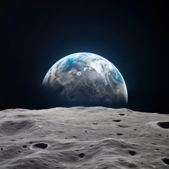 Svemir, Mesec, Zemlja