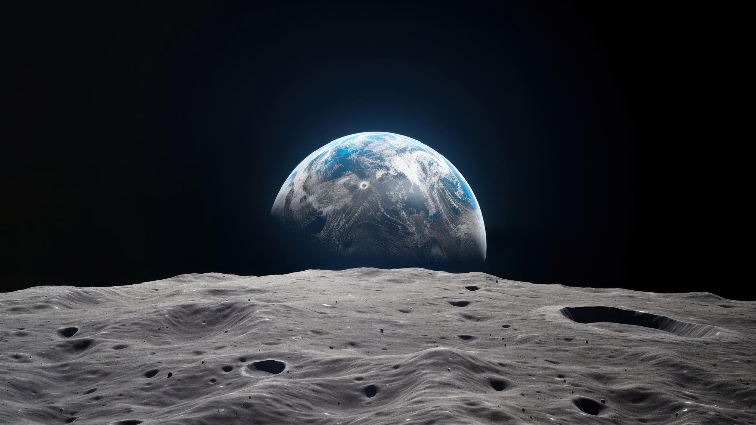 Svemir, Mesec, Zemlja