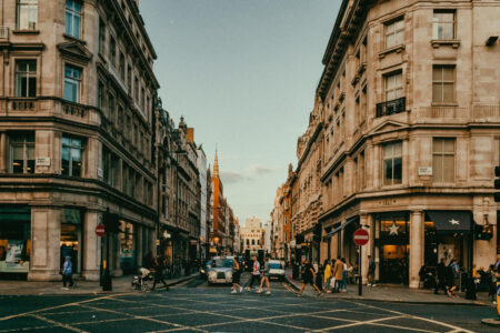 London, ulice, Engleska,