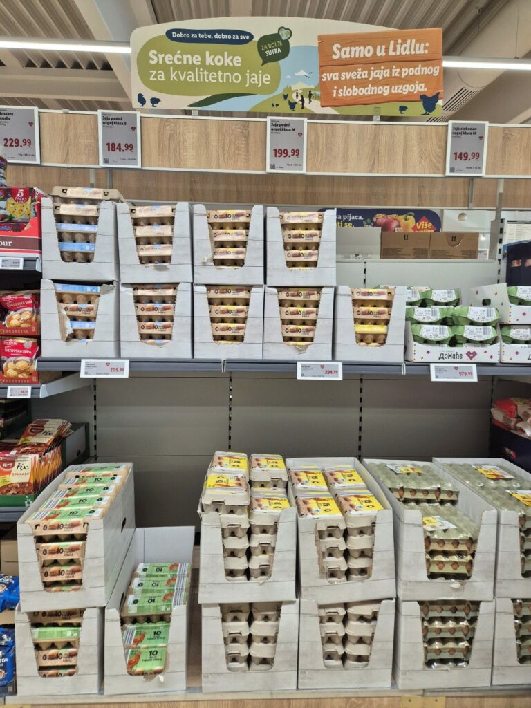 Lidl spreman za Vaskrs: Rekordne količine jaja iz domaćeg podnog i slobodnog uzgoja
