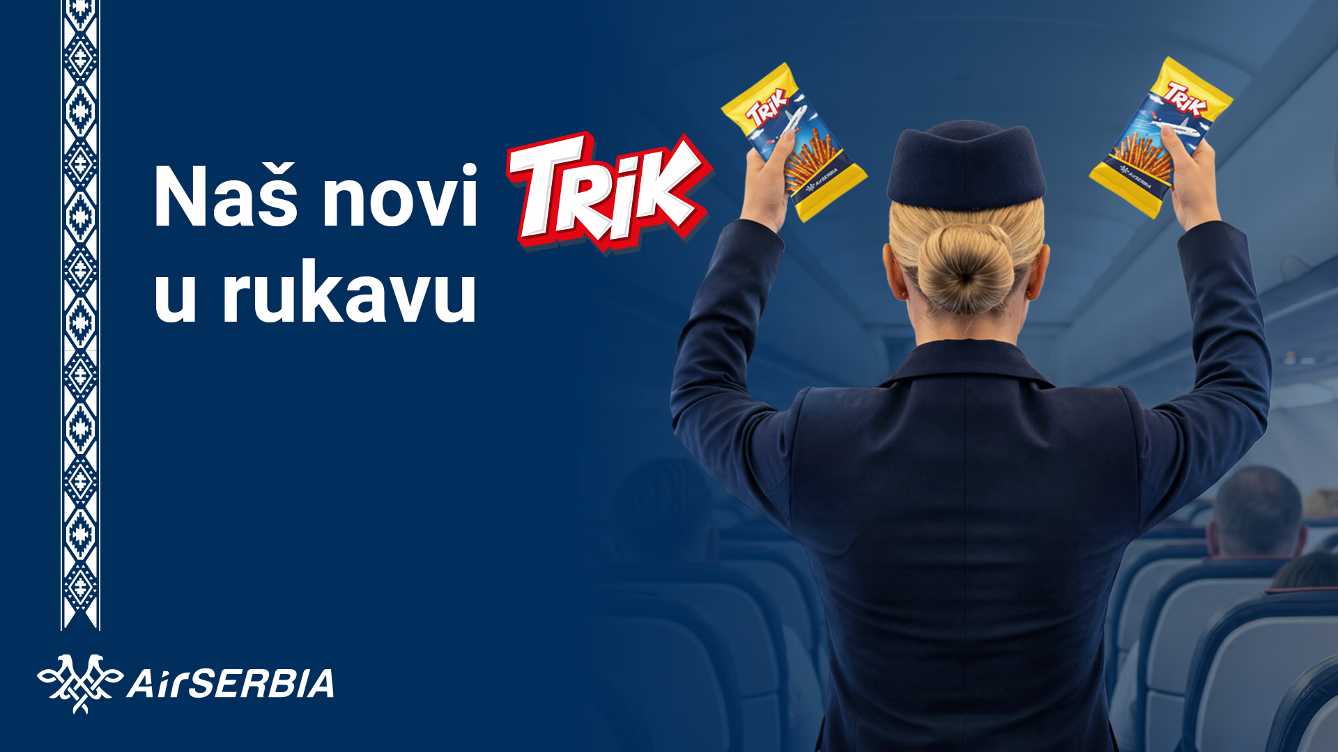 Nova grickalica na letovima Er Srbije