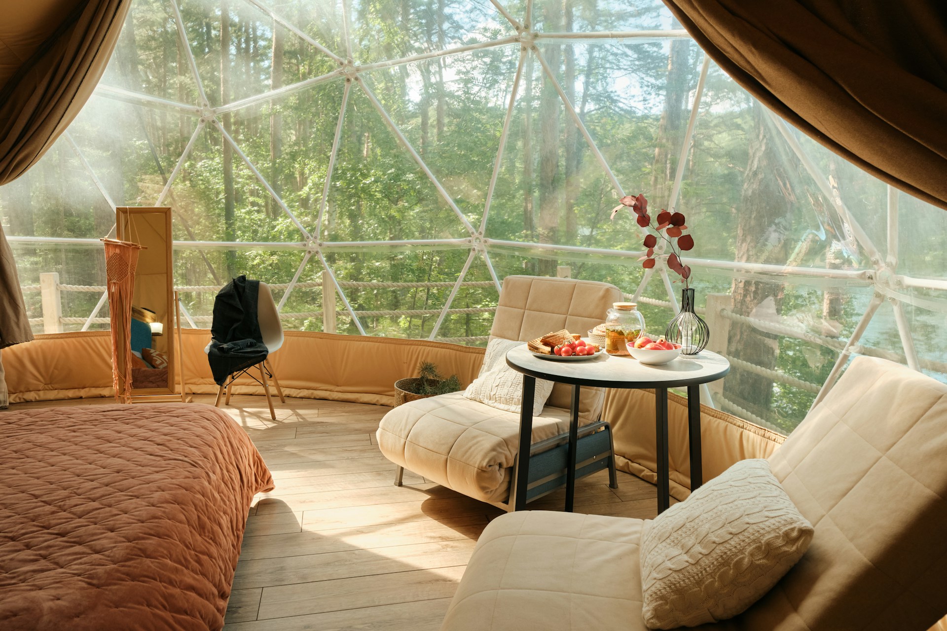 glamping, kamp, kamp