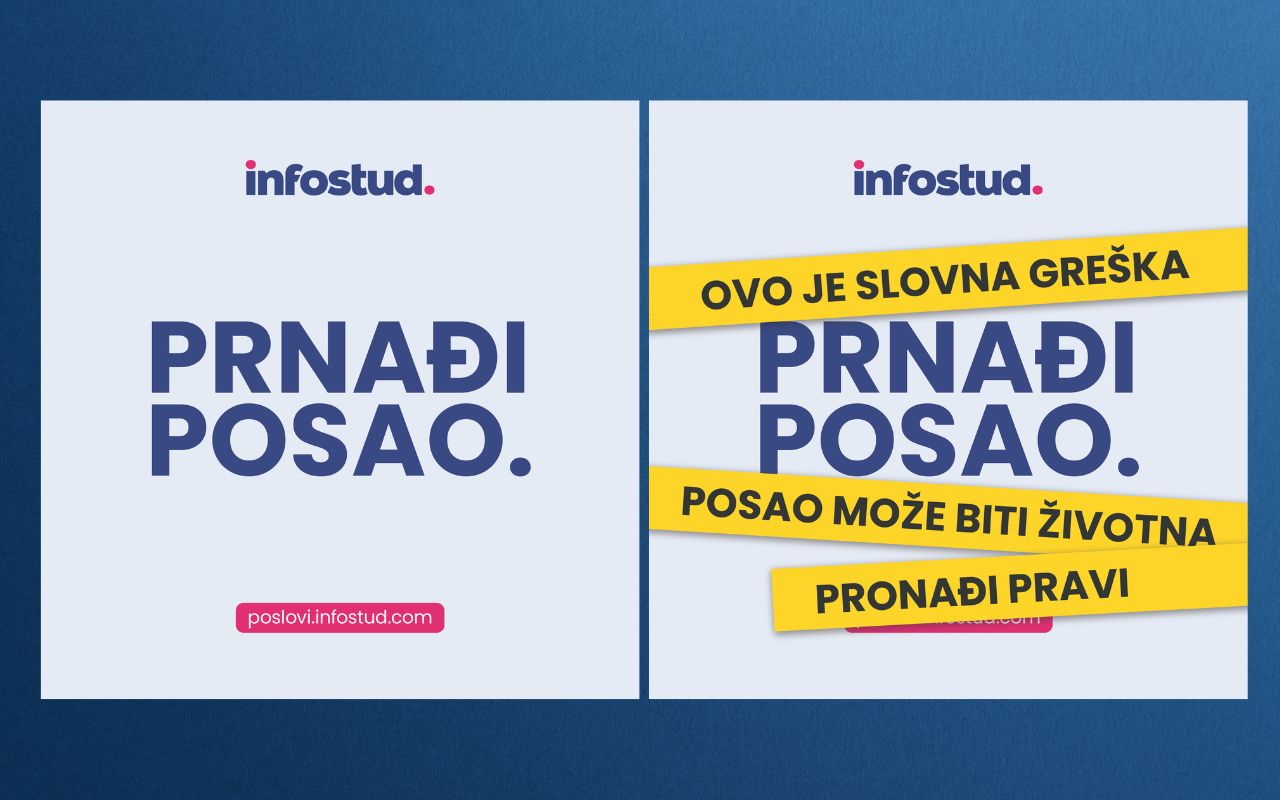 „Prnađi posao“: Kako je Infostud napravio kampanju o kojoj svi pričaju