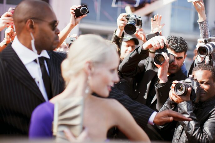 Met Gala, crveni tpih, paparaco, slika